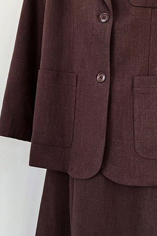 Linen Relaxed Fit Blazer