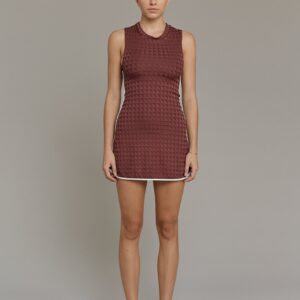 PIPED TENNIS DRESS - PRE - FALL 2026