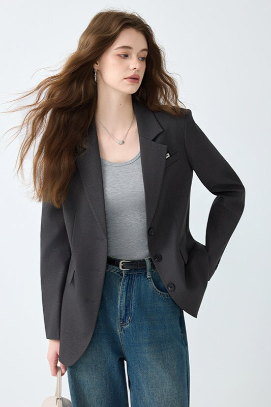 Elegant Long Sleeve Blazer