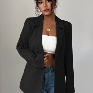 Minimalist Long Sleeve Blazer